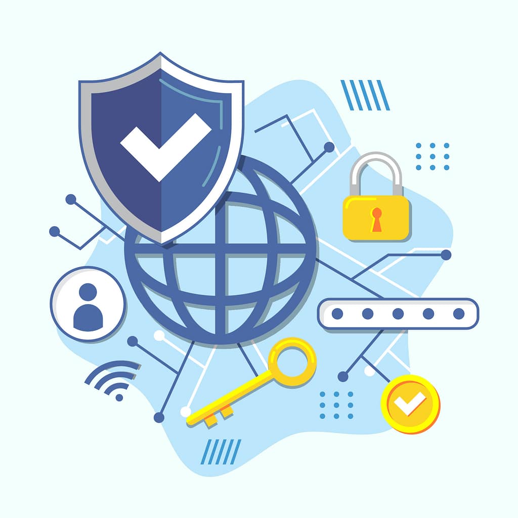 IT Support for Professional Services 3 vecteezy safe internet background