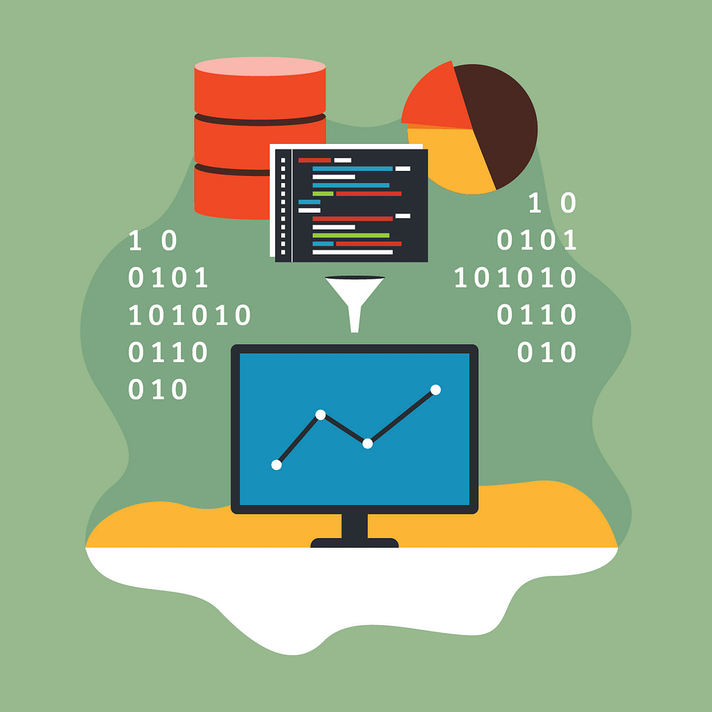 2024 IT Retrospective: Lessons Learned and Strategies for 2025 13 vecteezy data mining illustration 222181