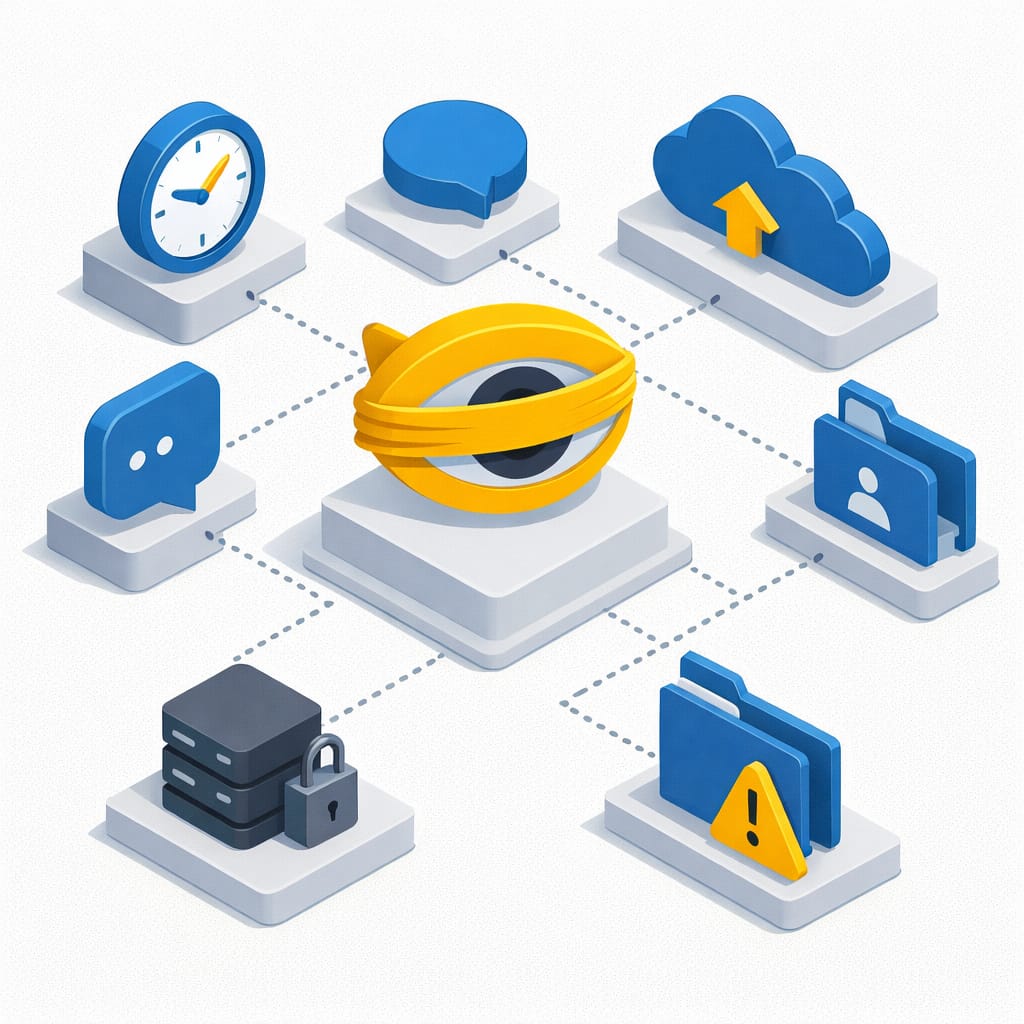 10 Most Common Cybersecurity Mistakes Businesses Make 6 Losing Visibility Over Apps and Tools