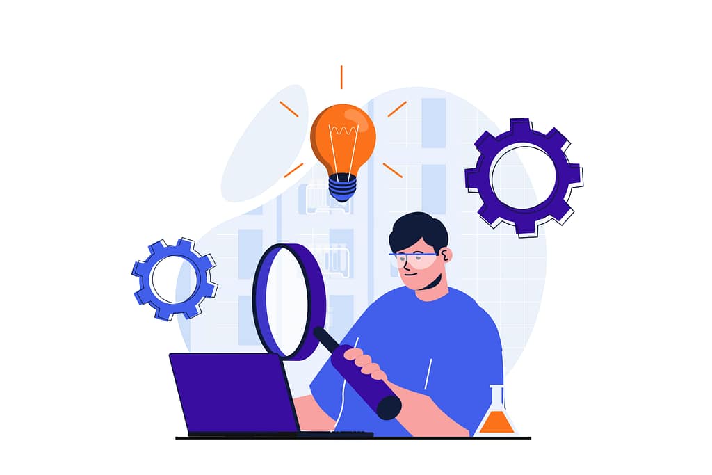 The New Outlook 4 vecteezy science research modern flat concept for web banner design 5878313 1