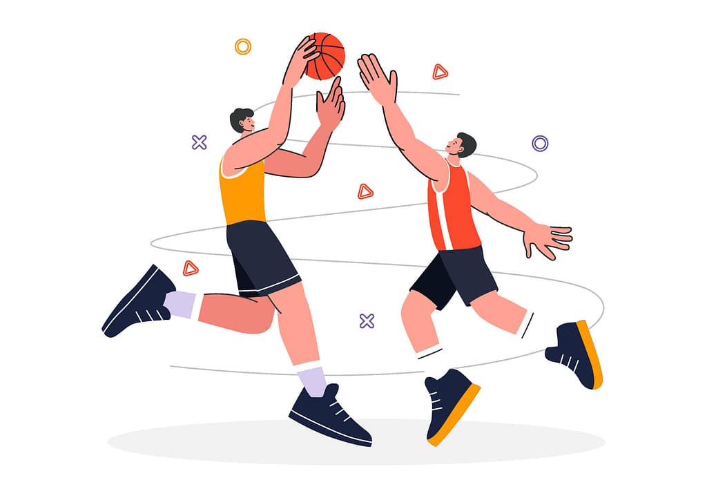 Slam Dunk Tech: How InfiNet Solutions Powers Real Estate Success 30 vecteezy illustration of a young man enjoying basketball attired in 49677040