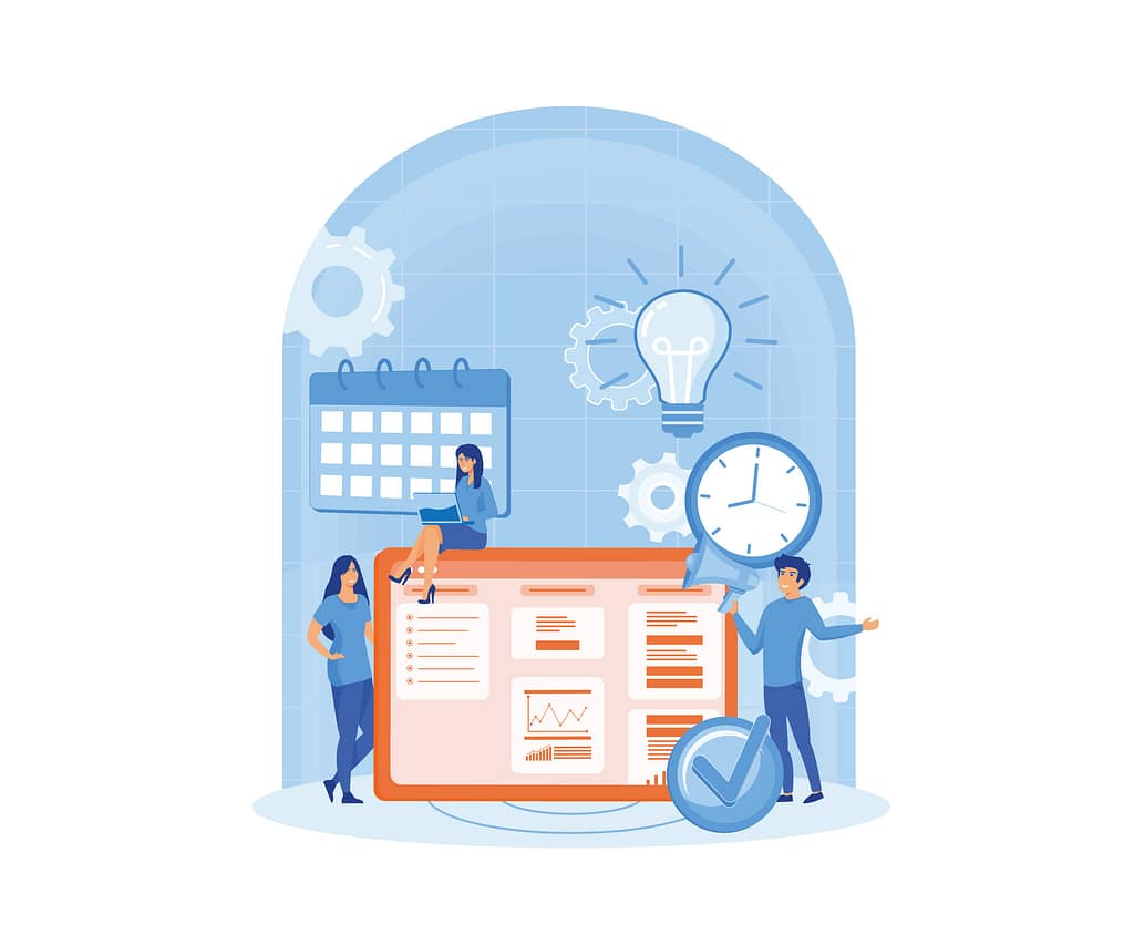 Eyecare & Healthcare IT: Driving Better Patient Outcomes Through Technology 32 vecteezy project management concept successful strategy motivation