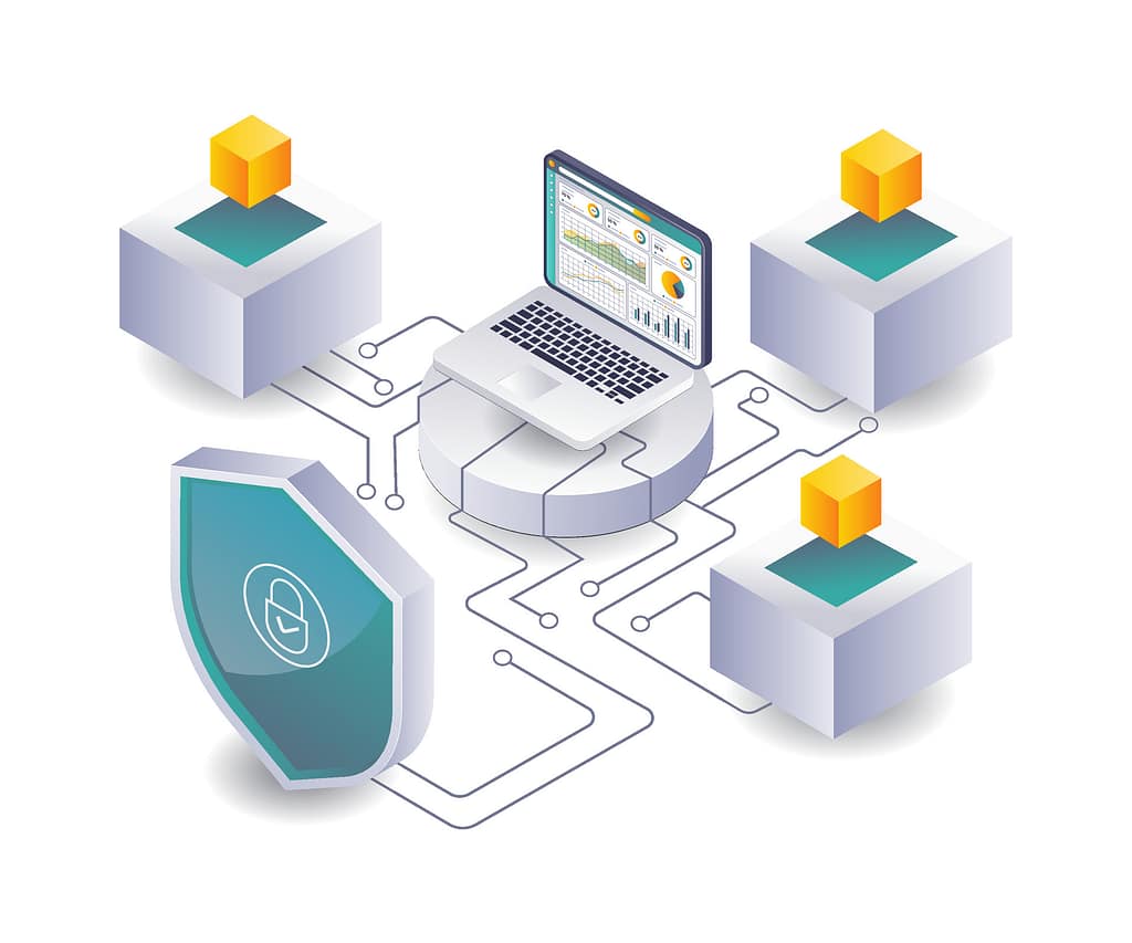 Microsoft Entra Phishing Attacks: Real Login Page Risks 8 Infrastructure security diagram showing monitoring of Pass-Through Authentication paths to detect Microsoft Entra phishing attacks.