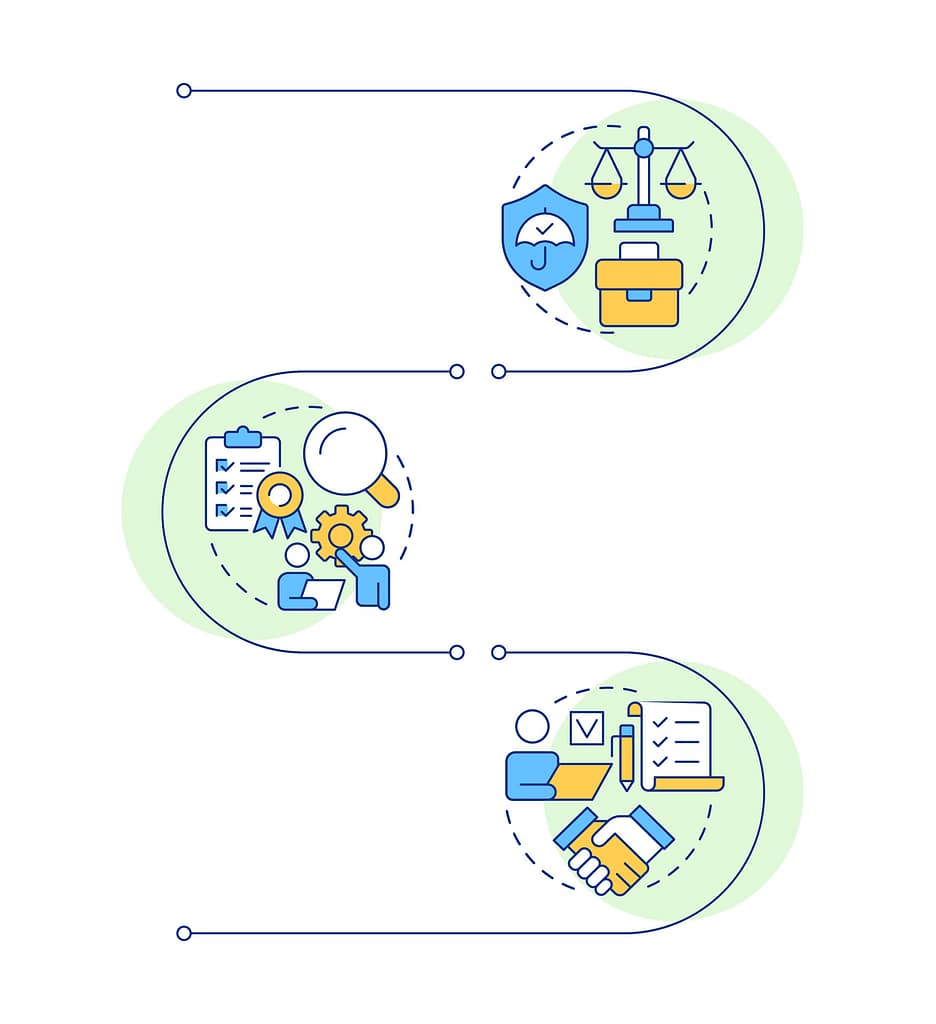 Brokerage Workflows: Why They Feel Overcomplicated 4 Illustration showing aligned brokerage workflows with connected systems, predictable task flow, and clear processes that support how teams actually work