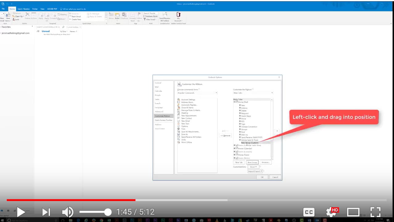 Customize the Ribbon Bar in Microsoft Outlook 2016 17 Screen%20Shot%202017-12-21%20at%2010.00.34%20AM.png