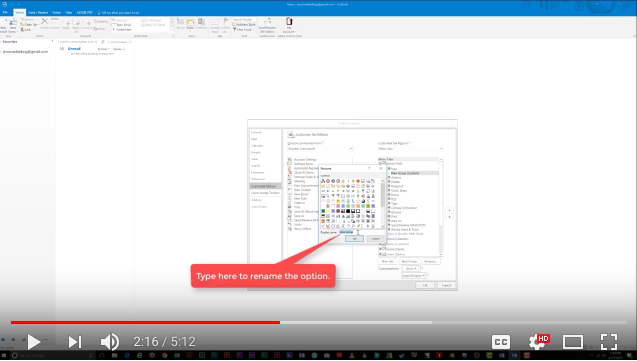 Customize the Ribbon Bar in Microsoft Outlook 2016 19 Screen%20Shot%202017-12-21%20at%2010.06.04%20AM.png