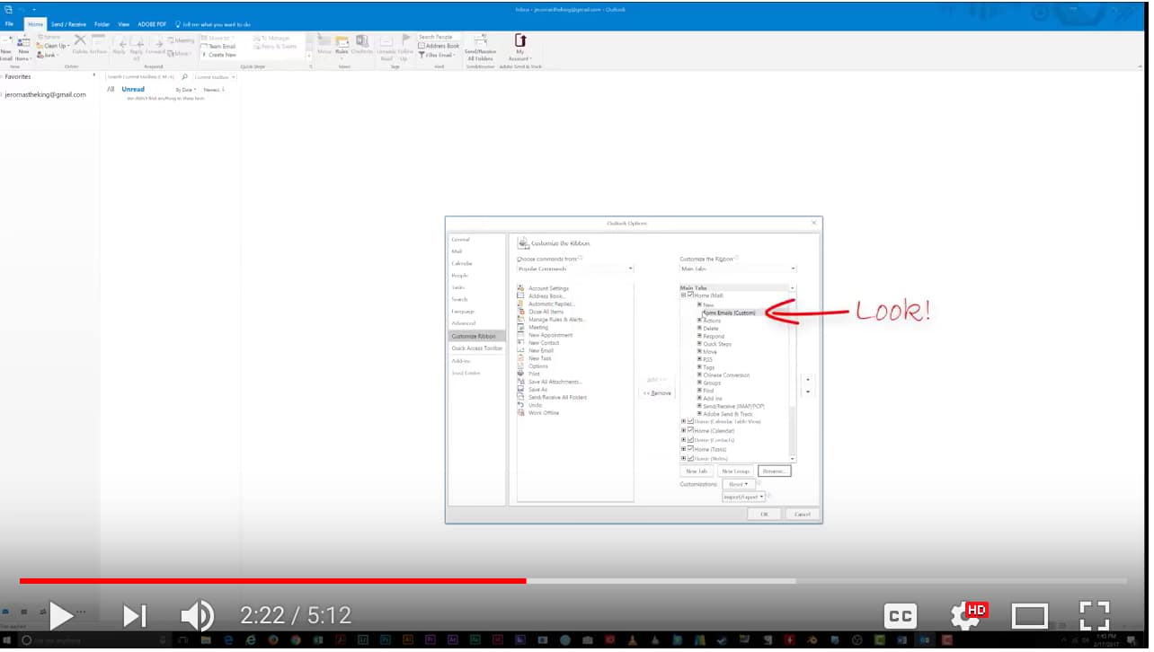 Customize the Ribbon Bar in Microsoft Outlook 2016 20 Screen%20Shot%202017-12-21%20at%2010.09.52%20AM.png